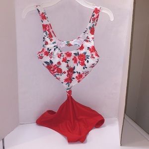 Preworn attached two piece swimsuit